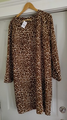 leopard print dress size 22