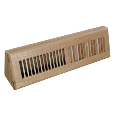 18 In. Wood Oak Baseboard Light Finished Diffuser | eBay