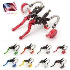 Handlebar Master Cylinder Hydraulic Brake Clutch Levers Hand Levers Motorcycle