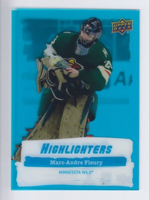 2022-23 UPPER DECK SERIES MARC ANDRE FLEURY HIGHLIGHTERS ACETATE HL-14 Wild