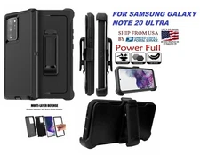 Defender Shockproof case for Samsung Galaxy note 20 ultra 5G belt clip optional