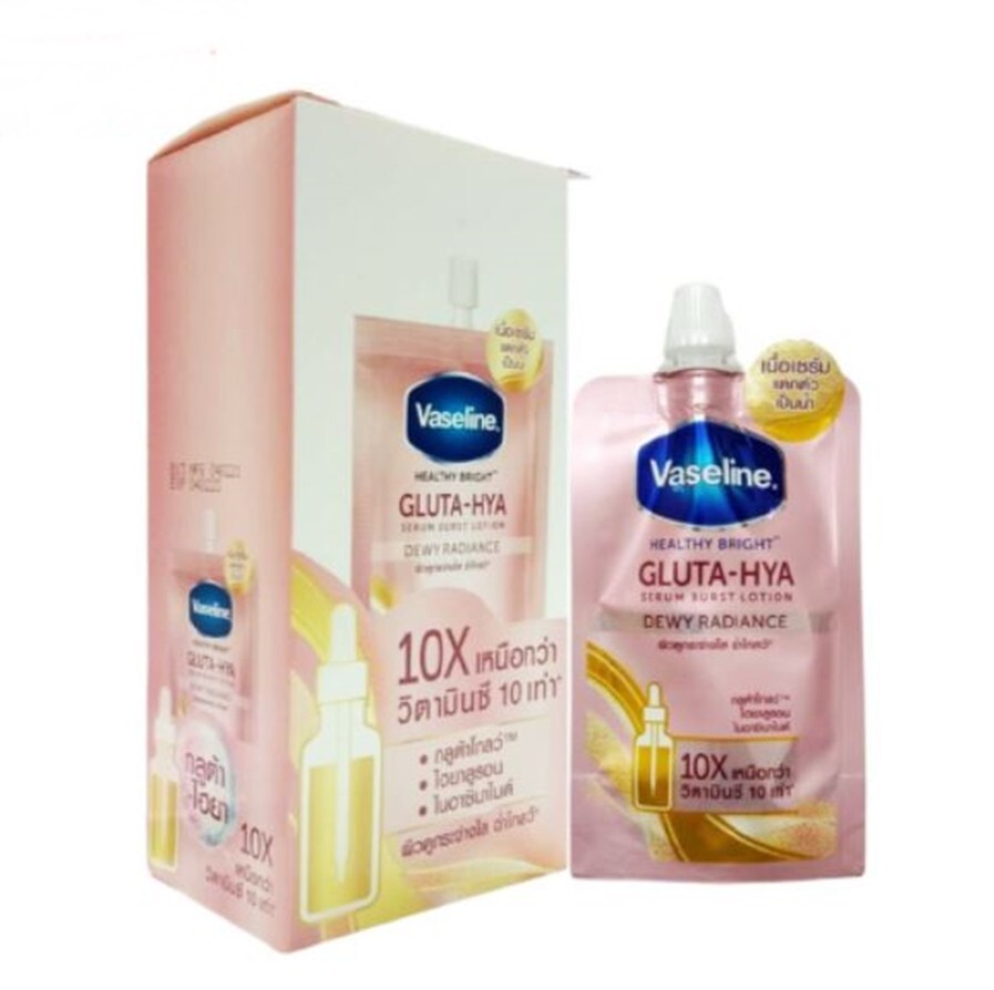 Vaseline Gluta-Hya Serum Healthy Bright Burst Lotion Dewy Radiance