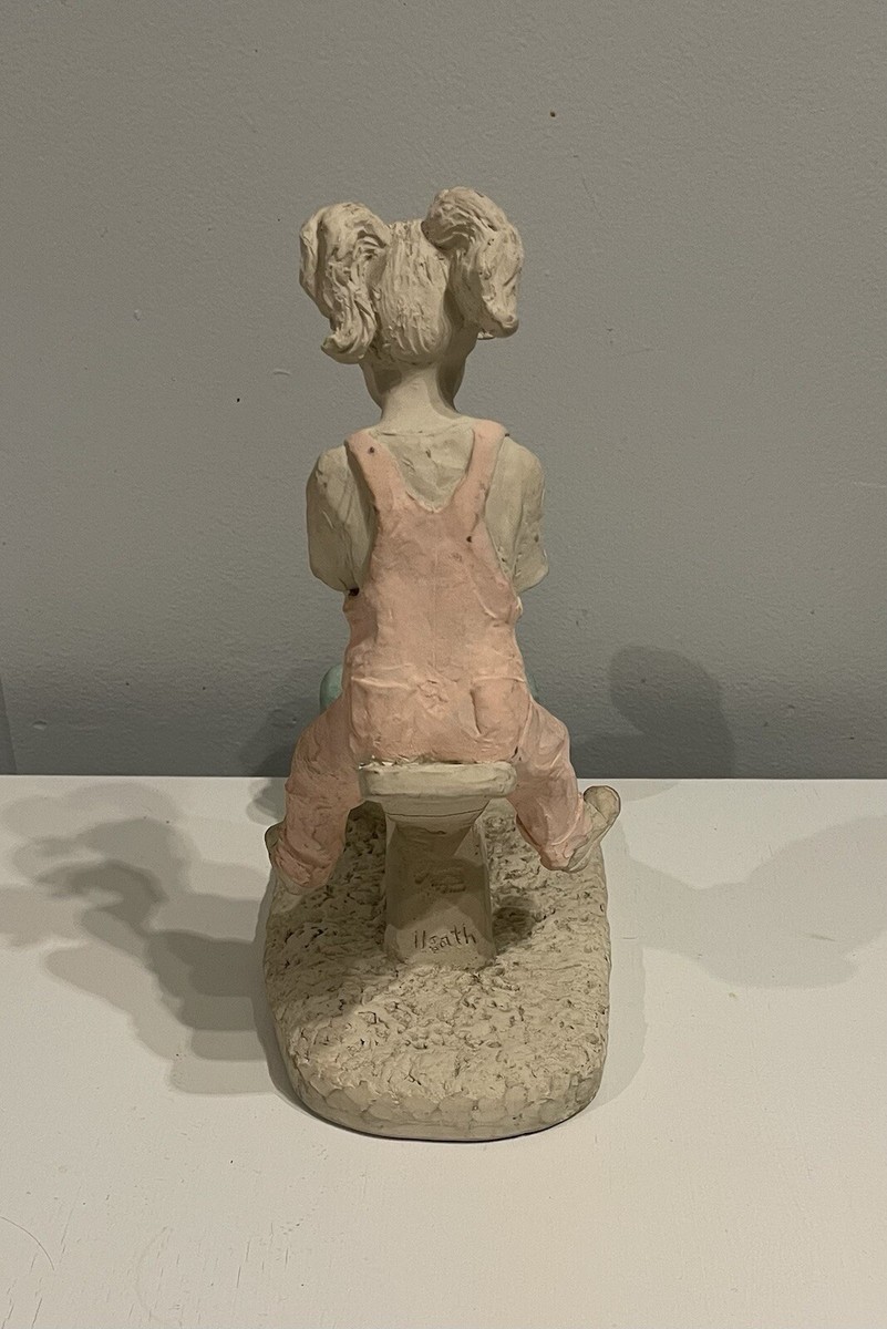 Vintage 1995 Austin Sculpture ''Children on a SEESAW” • RARE