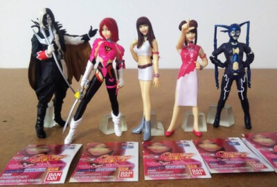 Bandai, HGIF, Live-Action Movie Cutie Honey, alle 5 Figuren Full Set
