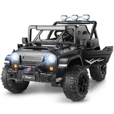 24V 4WD Ride on Car with Remote Control 2 Seater Electric Car Toy for Kids Gift-