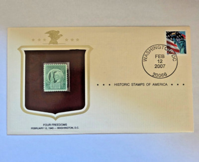 Four Freedoms Historic Stamp