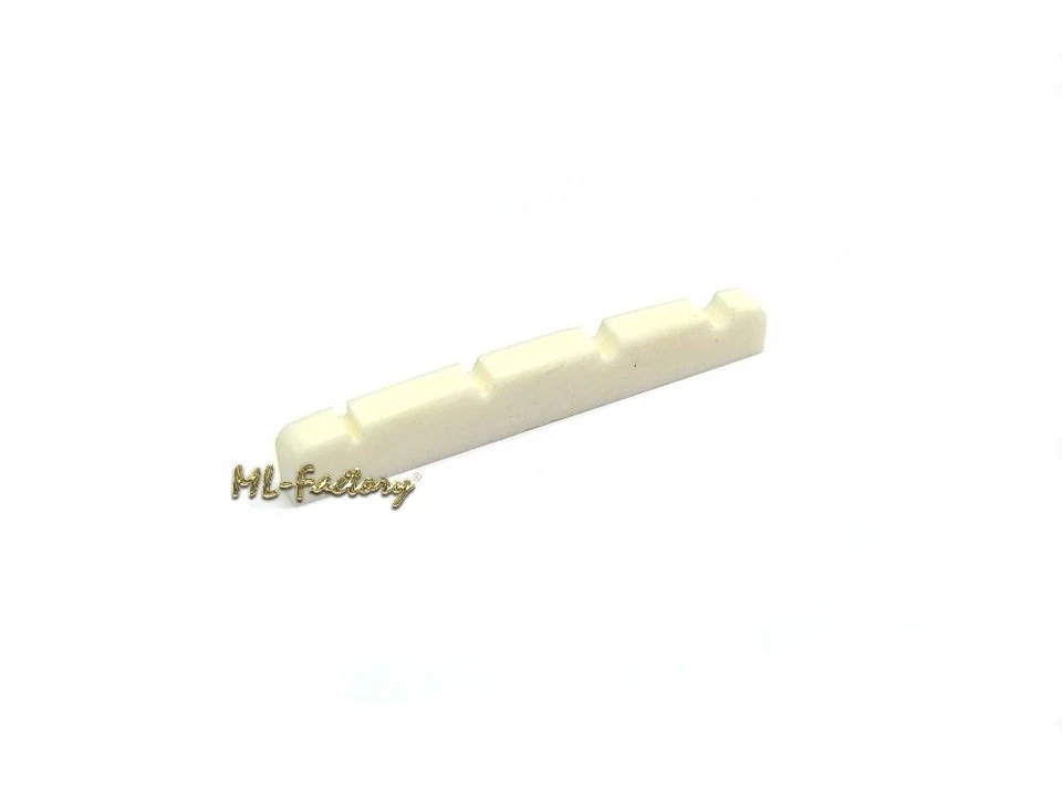 Knochen Sattel Bass ML-Factory® Nr.29 gekerbt 42mm x 3mm Fussbreite x 6mm Höhe