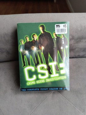 CSI CRIME SCENE INVESTIGATION COMPLETE 1st SEASON DVD BOX SET - New Sealed