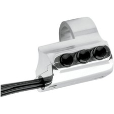 Performance Machine Chrome Right-Side Three-Button Switch Assembly 0062-2032-CH
