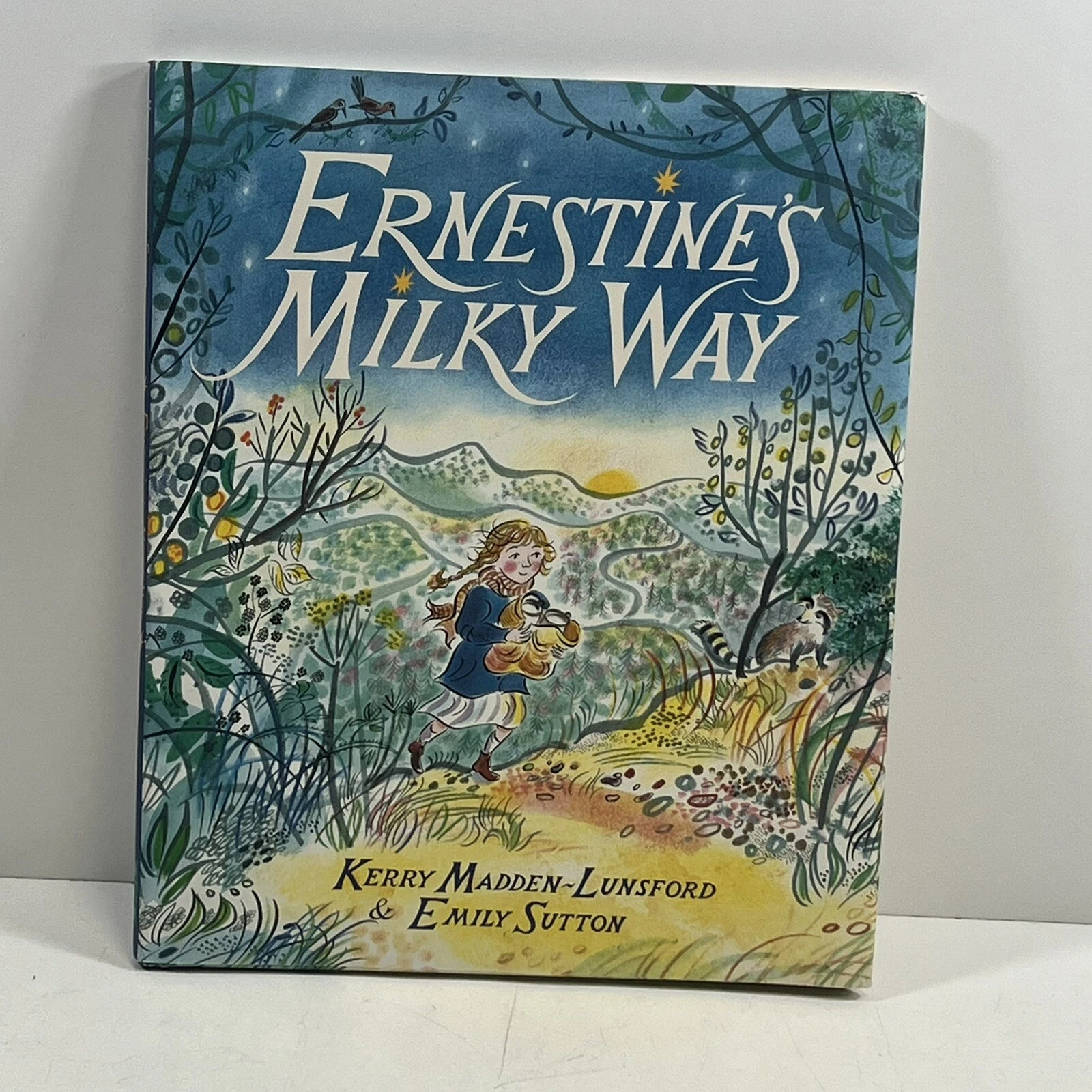 ERNESTINE'S MILKY WAY SIGNED KERRY LUNSFORD & EMILY SUTTON 2019 HARDCOVER 1ST