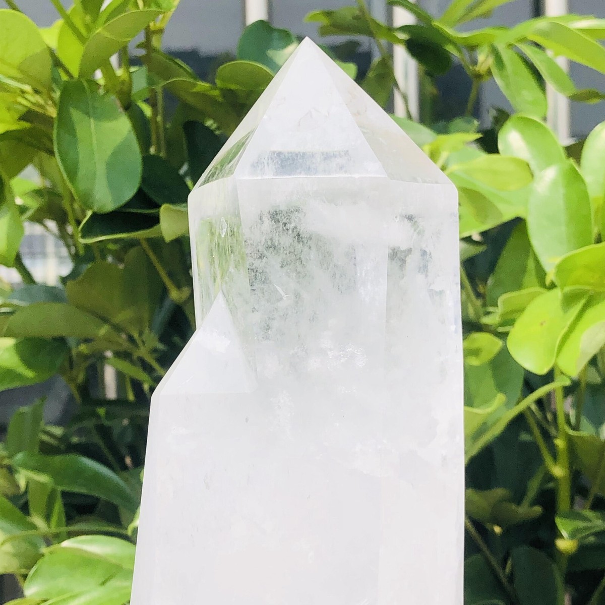 6.86lb Natural Transparent White Crystal Obelisk Quartz 6.86lb Natural Transparent White Crystal Obelisk Quartz