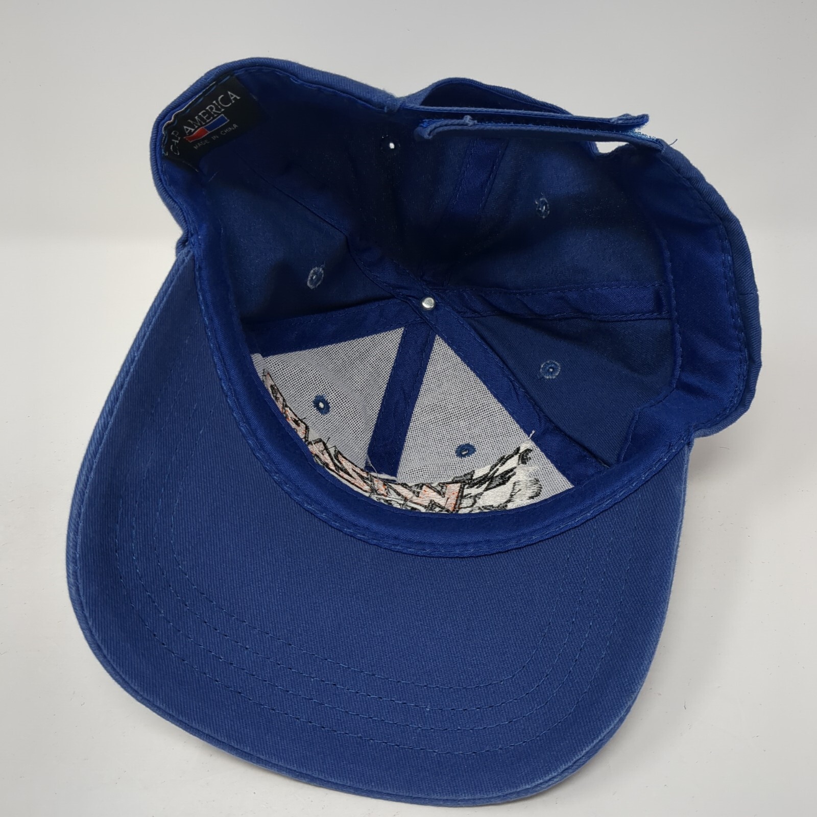 Wizard Racing Strapback Baseball Cap Blue OS Adju… - image 6