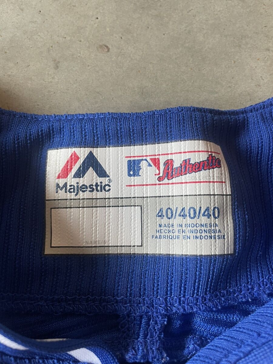 Authentic Kansas City Royals MLB Majestic Cool Base Alex Gordon Jersey Size  40