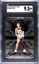 	2024 Panini Select WNBA #5 Angel Reese SGC 9.5 MINT RC Chicago Sky LSU 