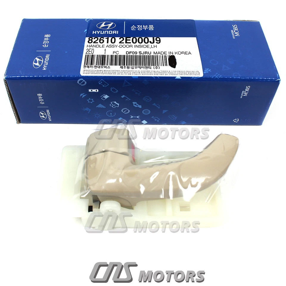GENUINE Inside Door Handle FRONT LEFT for 06-09 Hyundai Tucson OEM 826102E000J9 Foto 4 de 4
