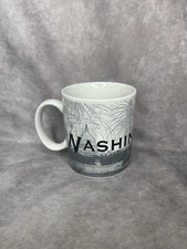 Vintage Starbucks Barista Washington DC Skyline Series 18 Oz Coffee Mug Cup