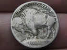 1913 P Buffalo Nickel- Variety Type 1, Mound/Raised, VG/Fine Reverse Details