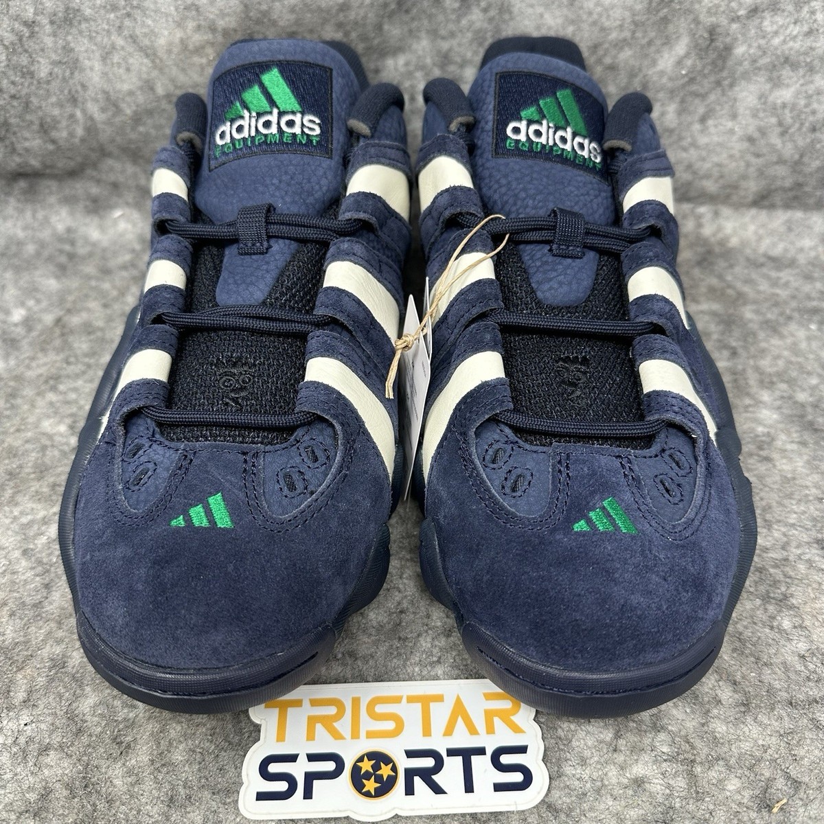 Size 9.5 - Hoop York City x adidas Crazy 8 Low Legend Ink Off