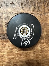 Morgan Geekie Signed Boston Bruins Puck PSA DNA Autographed