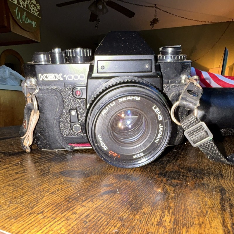 Sears KSX 1000 Black 35mm SLR Film Camera Body