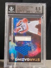 2010-11 Absolute Dirk Nowitzki Star Gazing Jumbo Jersey Number Prime #/5 BGS 8.5