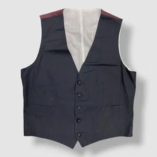 Kiton Men's Black Solid Cashmere Tuxedo Suit Separate Vest Size 52R