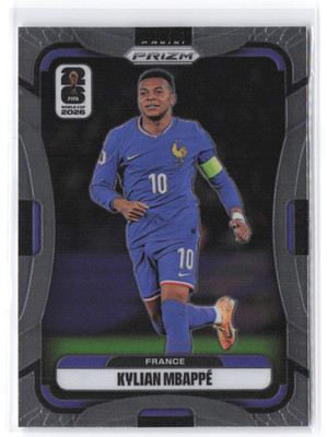 2026 Panini Prizm FIFA World Cup Soccer #40 Kylian Mbappé France