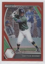 2021 Panini Prizm Draft Picks Red Prizm Dayton Dooney #PDP169 07rd