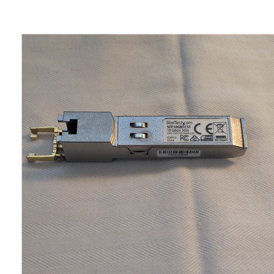 StarTech.com SFP10GBTCST 10Gbps RJ-45 SFP Module For Cisco Network Switch