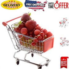 Durable High-Quality Mini Shopping Cart with Pull-Out Child Seat for Toddlers
