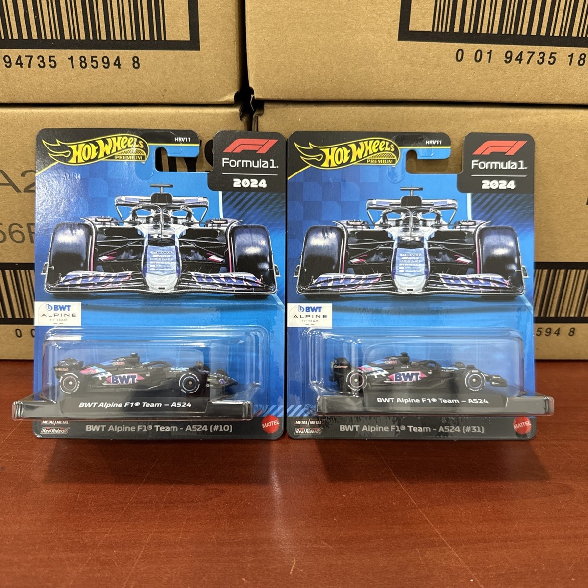 Hot Wheels Formula 1 2024 ミニカー 9台セット Hot Wheels 2025 Premium Formula 1 2024 Season F1 Mix 2 Set