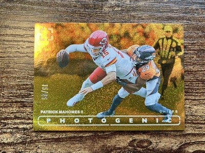 PATRICK MAHOMES 2024 PHOTOGENIC ORANGE DAZZLE 15/25 JERSEY # CHIEFS