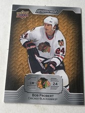 2023-24 Upper Deck Engrained - Bob Probert - Oak /299 AL4