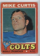1971 Topps Mike Curtis #80 2u3