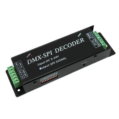 DMX200 SPI  LED Controller  zu  für 2801 6803 2812 2811 Lichtband DC5V 12V 4207
