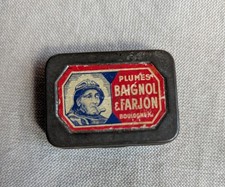 Boite ancienne de plumes BAIGNOL & FARJON