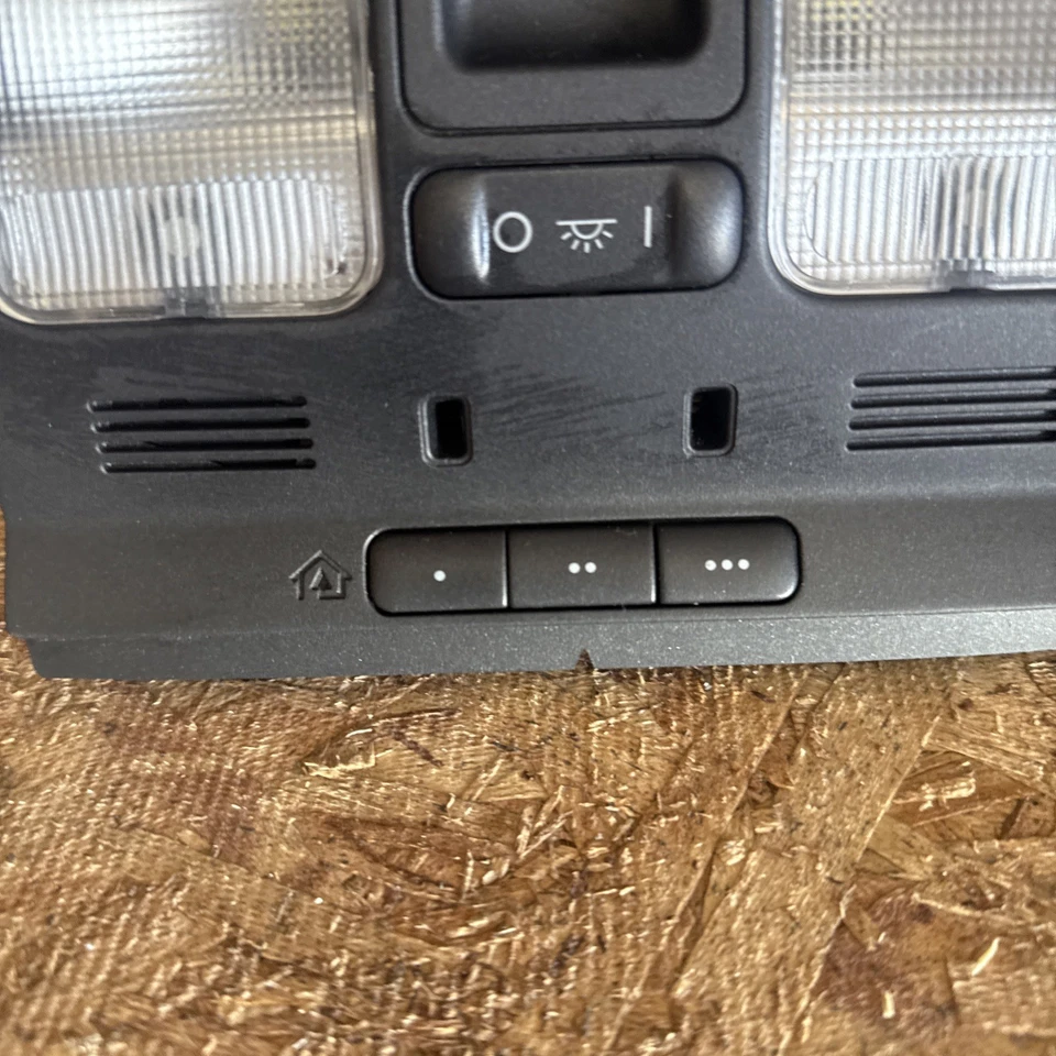 2004 2005 2006 2007 2008 ACURA TL OVERHEAD CONSOLE DOME MAP LIGHT W/ SWITCHES Foto 3 de 4