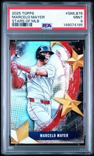 2025 Topps Update Series Marcelo Mayer #SMLB-76 Boston Red Sox RC PSA 9