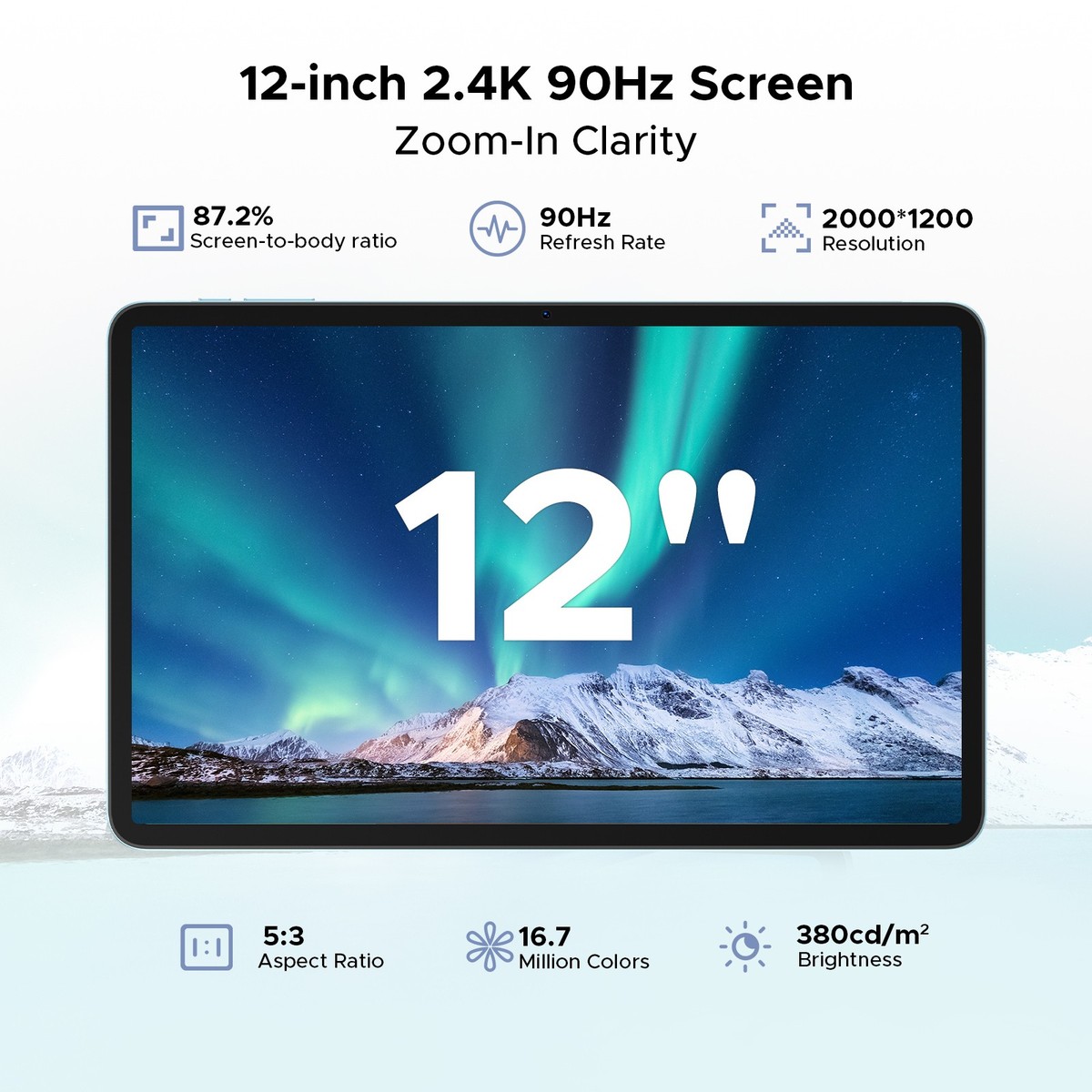 DOOGEE Tab G6 Pro セット版 Android16 12インチ Amazon.co.jp: 【最新 Android 16 大画面タブレット】DOOGEE TABG6PRO