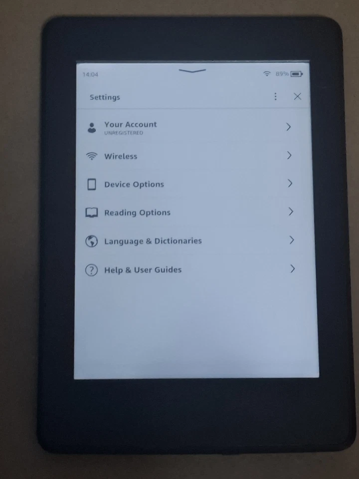 Amazon Kindle Paperwhite 7th Generation, 6” Display, 4GB WiFi Black 09NP - Image 4 of 4