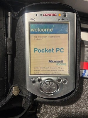 2002 Compaq iPAQ Pocket PC 3765 Mint In Orig Box/Complete/Tested