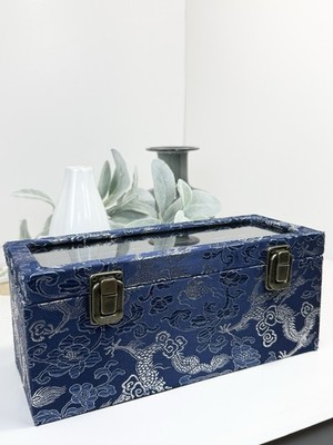Blue Dragon Design Bangle Bracelet Organizer Box
