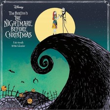 DateWorks 12"x12" 2026 Nightmare Before Christmas Wall Calendar