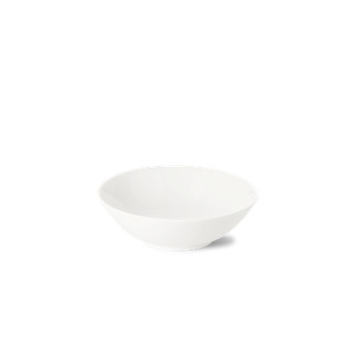 Dibbern Classic Oatmeal Bowl 16 Cm 0.40 L White - NEW!