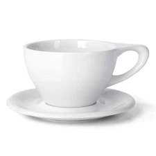 notNeutral LINO 12 oz. Latte Cup & Saucer 12 Ounces