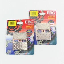 Ebc Sintered Brake Pad Set - 2 Pair Fa252hhx2 Ebc Sintered Brake Pad Set - 2 Pair Fa252hhx2