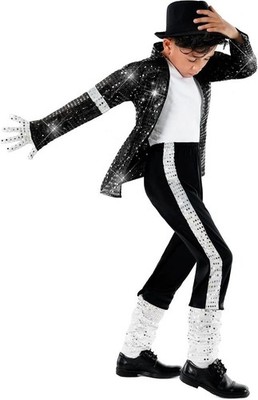 Morph Popstar Costume for Kids 80s Disco Outfits for Boys