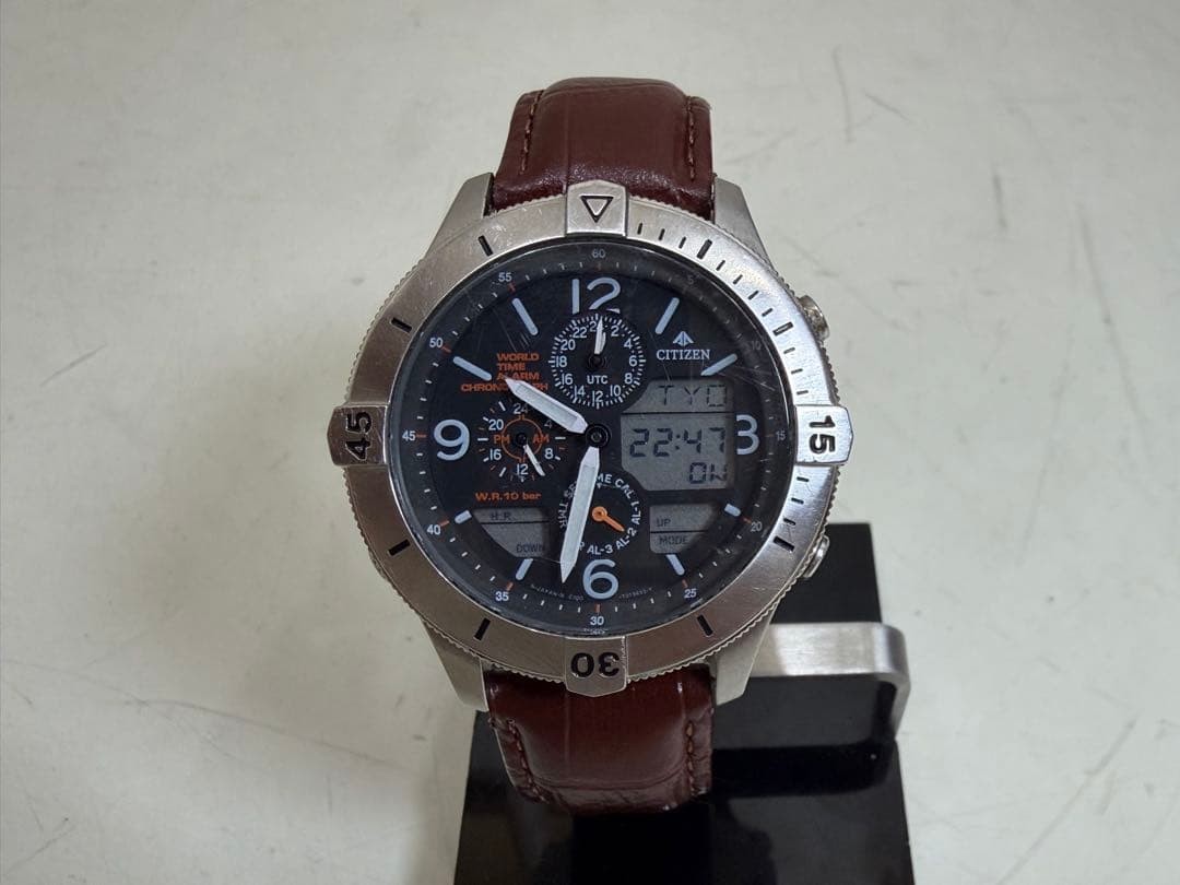 【美品】CITIZEN シチズン PROMASTER C300-T012159 Citizen Promaster C300 T012159 TA Watch Diver Quartz Wristwatch