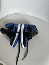 Nike Blue Black Lace Up Low Top Baby Toddler Sneakers Size 6C