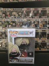 Soba Mask Funko Pop #1277 One Piece Chalice Collectibles Exclusive W/PROTECTOR 